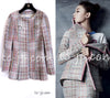 CHANEL 17C Multicolor Pink Trim Zipper Jacket 36 シャネル マルチカラー ピンク トリム ジッパー ジャケット 即発