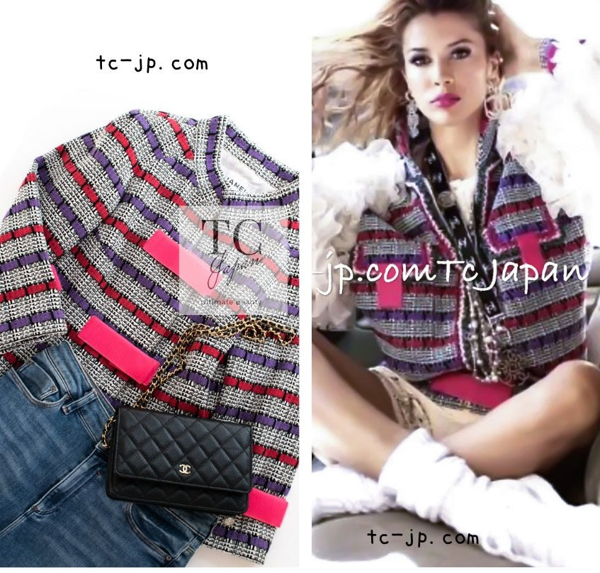 CHANEL ツイードジャケット 中古・古着通販】CHANEL (シャネル) ココ釦ツイードジャケット