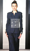 CHANEL 13S Navy Double Cotton Jacket 36 シャネル ネイビー ダブル コットン ジャケット 即発