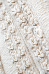 CHANEL 17PF Ivory Cream Wool Tweed Coat Jacket 38 40 シャネル アイボリー クリーム ウール ツイード コート ジャケット 即発