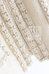 CHANEL 17PF Ivory Cream Wool Tweed Coat Jacket 38 40 シャネル アイボリー クリーム ウール ツイード コート ジャケット 即発