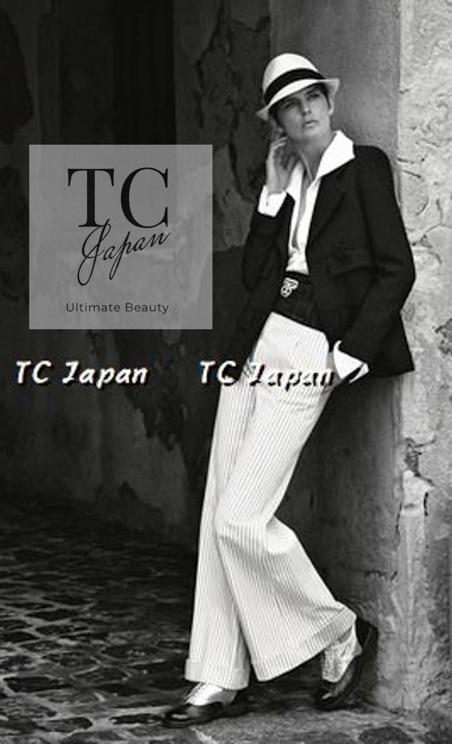 CHANEL 17C Black Wool 100% Pocket Tweed Jacket 42 44 46 シャネル ブラック ウール ポケット ツイード ジャケット 即発