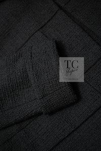 CHANEL 17C Black Wool 100% Pocket Tweed Jacket 42 44 46 シャネル ブラック ウール ポケット ツイード ジャケット 即発