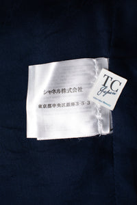 CHANEL 13C Navy Purple Red Ribbon Versailles Lesage Tweed Jacket 38 40 シャネル ネイビー パープル レッド リボン ベルサイユ ルサージュ ツイード ジャケット 即発