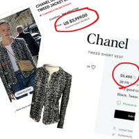 CHANEL 03A White Black Mixed Lesage Sequin Tweed Jacket 38 シャネル ホワイト ブラック ミックス ルサージュ スパンコール ツイード ジャケット 即発