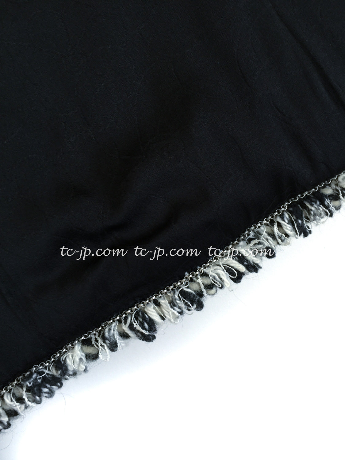 CHANEL 03A White Black Mixed Lesage Sequin Tweed Jacket 38 シャネル ホワイト ブラック ミックス ルサージュ スパンコール ツイード ジャケット 即発