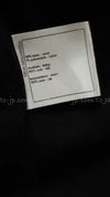 CHANEL 15B Black Wool Piping Collarless Jacket 34 36 38 シャネル ブラック ウール パイピング ノーカラー ジャケット 即発