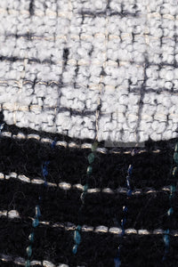 CHANEL 09A Black Green Wool Silk Mohair Jacket Skirt Suit 38 | US