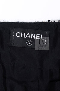 CHANEL 09A Black Green Wool Silk Mohair Jacket Skirt Suit 38 | US