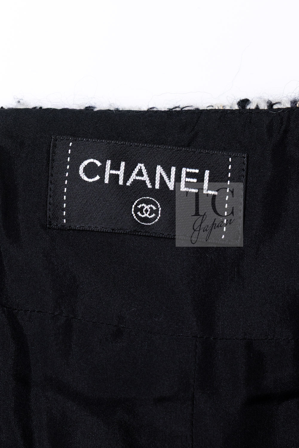 CHANEL 09A Black Green Wool Silk Mohair Jacket Skirt Suit 38 | US