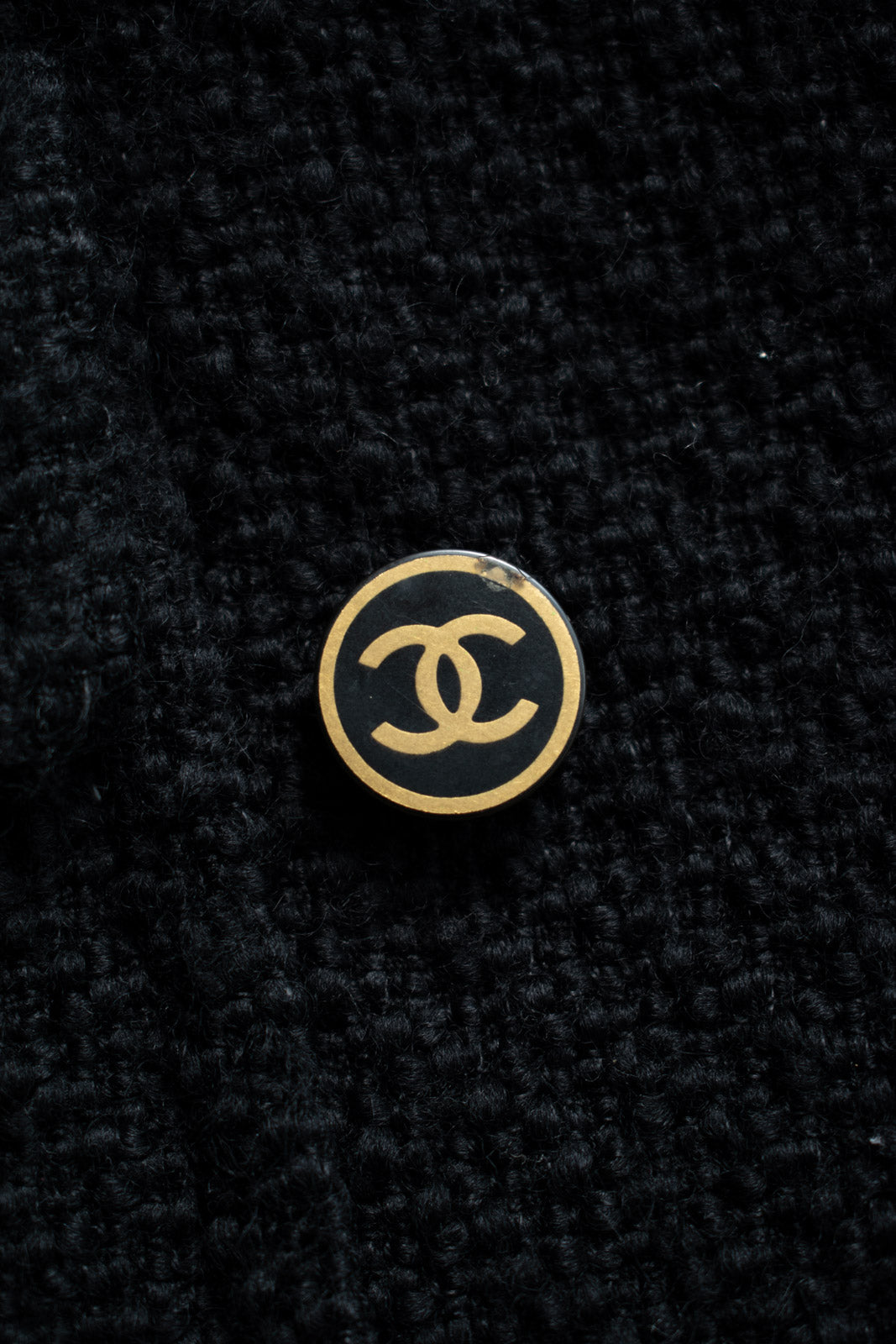 CHANEL 01A Black Double Wool Jacket Coat 38 40 42 シャネル ブラック ウール ダブル ジャケット コート 即発