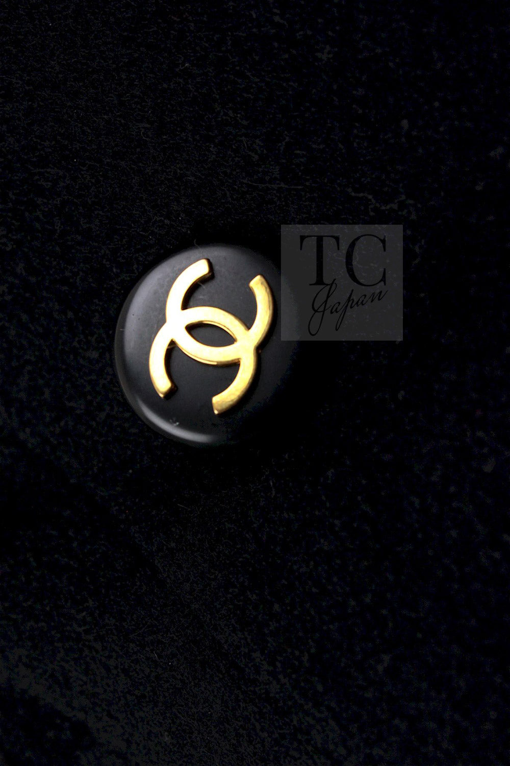 CHANEL 93A Vintage Black Double Cashmere Wool Jacket Coat 38 40 42 7