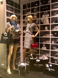 CHANEL 13S Navy White Gray Stripe Cotton Tweed Jacket 36 シャネル ネイビー ホワイト グレー ストライプ コットン ツイード ジャケット 即発