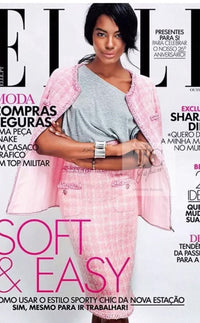 CHANEL 14A Pink White Wool Mohair Zipper Collarless Tweed Jacket 34 シャネル ピンク ホワイト ウール モヘア ジッパー ノーカラー ツイード ジャケット 即発