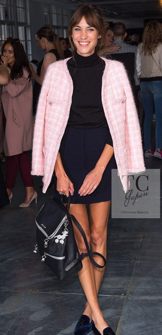 CHANEL 14A Pink White Wool Mohair Zipper Collarless Tweed Jacket 34 シャネル ピンク ホワイト ウール モヘア ジッパー ノーカラー ツイード ジャケット 即発