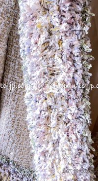 CHANEL 13C Multicolor Fringe Tweed Jacket 36 38 シャネル ベルサイユ マルチカラー フリンジ ツイード ジャケット
