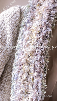 CHANEL 13C Multicolor Fringe Tweed Jacket 36 38 シャネル ベルサイユ マルチカラー フリンジ ツイード ジャケット