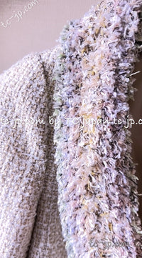 CHANEL 13C Multicolor Fringe Tweed Jacket 36 38 シャネル ベルサイユ マルチカラー フリンジ ツイード ジャケット