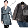 CHANEL 06A Gray Sequin Tweed Jacket 38 シャネル グレー スパンコール ツイード ジャケット 即発