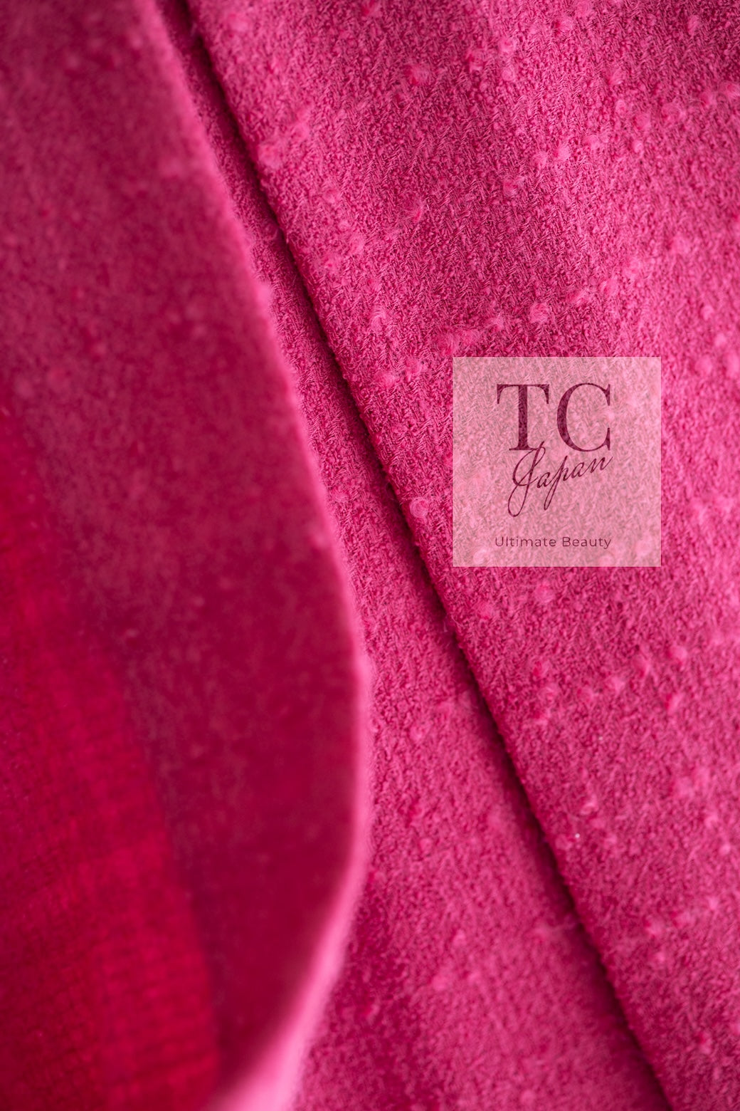 CHANEL 09A Coral Pink Boucle Wool TWeed Skirt 36 シャネル コーラル ピンク ブークレ ウール ツイード スカート 即発