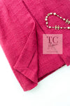 CHANEL 09A Coral Pink Boucle Wool TWeed Skirt 36 シャネル コーラル ピンク ブークレ ウール ツイード スカート 即発