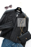 CHANEL 03A Black Lamb Skin Leather Jacket 34 シャネル ブラック ラム スキン レザー ジャケット 即発