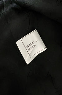 CHANEL Jacket 01A Navy Dark Gray Wool Tweed 38 40 42 | HK