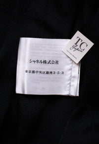 CHANEL 08A Little Black Jacket Tweed Wool 36 シャネル リトル ブラック ジャケット ツイード ウール 即発 - TC JAPAN