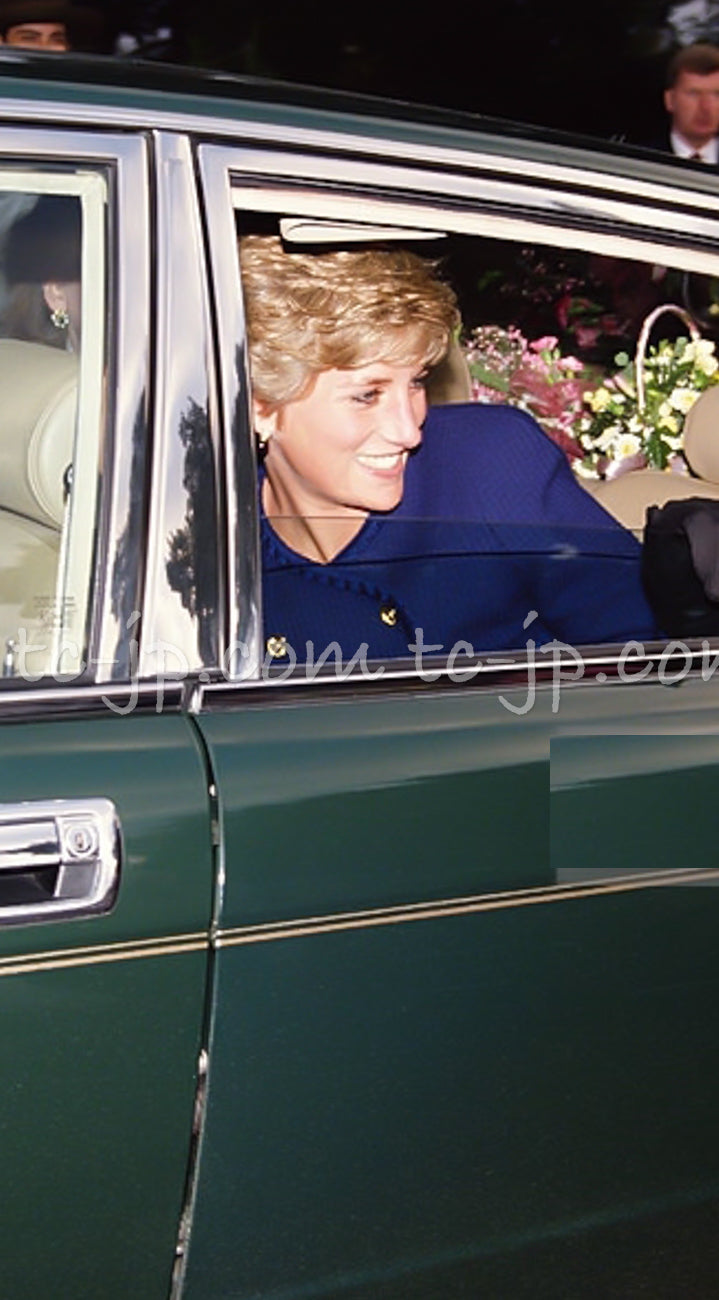 CHANEL 91A Vintage Red Wool Tweed Jacket Coat 38 シャネル ヴィンテージ レッド ウール ジャケット コート 即発