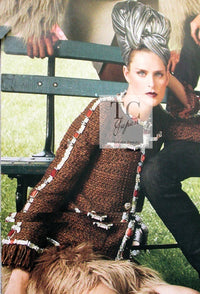 CHANEL 10A Beige Fringe Trimmed Goat Skin Tweed Jacket Skirt Suit 38 シャネル ベージュ フリンジ トリム ゴート スキン ツイード ジャケット スカート スーツ 即発 - TC JAPAN