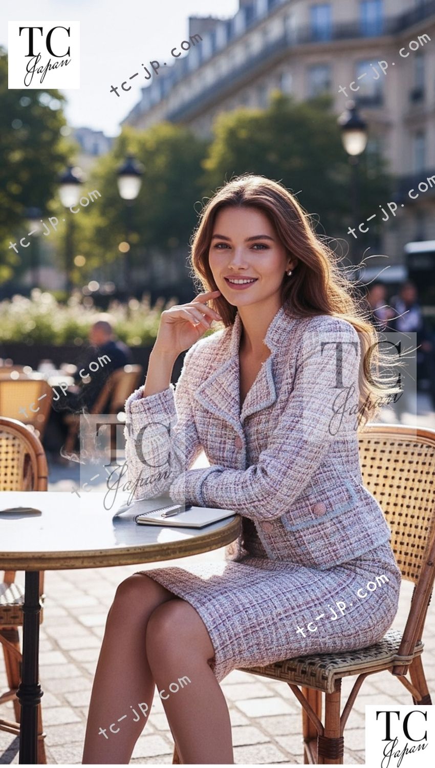 CHANEL 13C Rose Garden Lesage Pink Jacket Skirt Suit 34 36 38 シャネル ローズガーデン ルサージュ ピンク ジャケット スカート スーツ 即発 - TC JAPAN