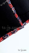 CHANEL 12PF Paris Bombay Black Wool Cashmere Blazer Jacket 34シャネル ブラック エンブレム ウール カシミヤ ブレザー ジャケット 即発