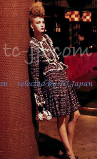 CHANEL 05C Black Creme Fringe Trimmed Tweed Jacket 36 38 シャネル ブラック クリーム フリンジトリミング ツイード ジャケット 即発 - TC JAPAN