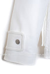 CHANEL 13S White Cotton Jacket Coat 38 40 42 シャネル ホワイト コットン ジャケット コート 即発