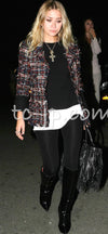CHANEL 07A Brown Multicolor Tweed Jacket 38 シャネル ブラウン マルチカラー ツイード ジャケット 即発