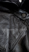 CHANEL 12A Black Motorcycle Lambskin Leather Jacket 38 40 シャネル ブラック モーターサイクル ラムスキン レザー ジャケット 即発