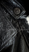 CHANEL 12A Black Motorcycle Lambskin Leather Jacket 38 40 シャネル ブラック モーターサイクル ラムスキン レザー ジャケット 即発