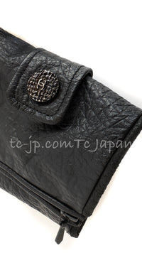 CHANEL 12A Black Motorcycle Lambskin Leather Jacket 38 40 シャネル ブラック モーターサイクル ラムスキン レザー ジャケット 即発