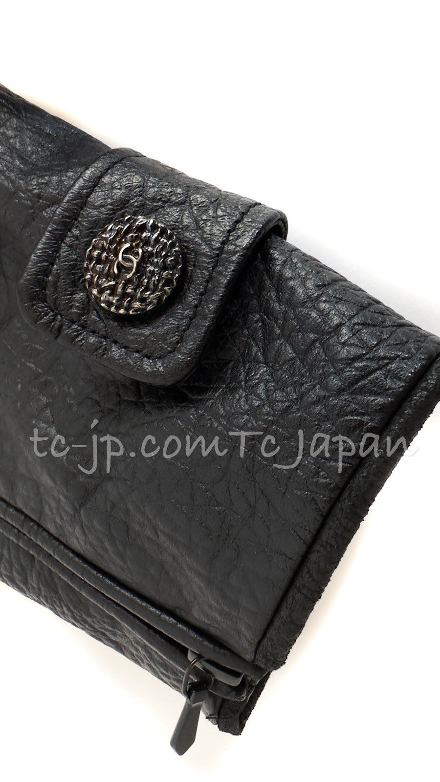CHANEL 12A Black Motorcycle Lambskin Leather Jacket 38 40 シャネル ブラック モーターサイクル ラムスキン レザー ジャケット 即発