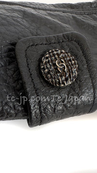 CHANEL 12A Black Motorcycle Lambskin Leather Jacket 38 40 シャネル ブラック モーターサイクル ラムスキン レザー ジャケット 即発