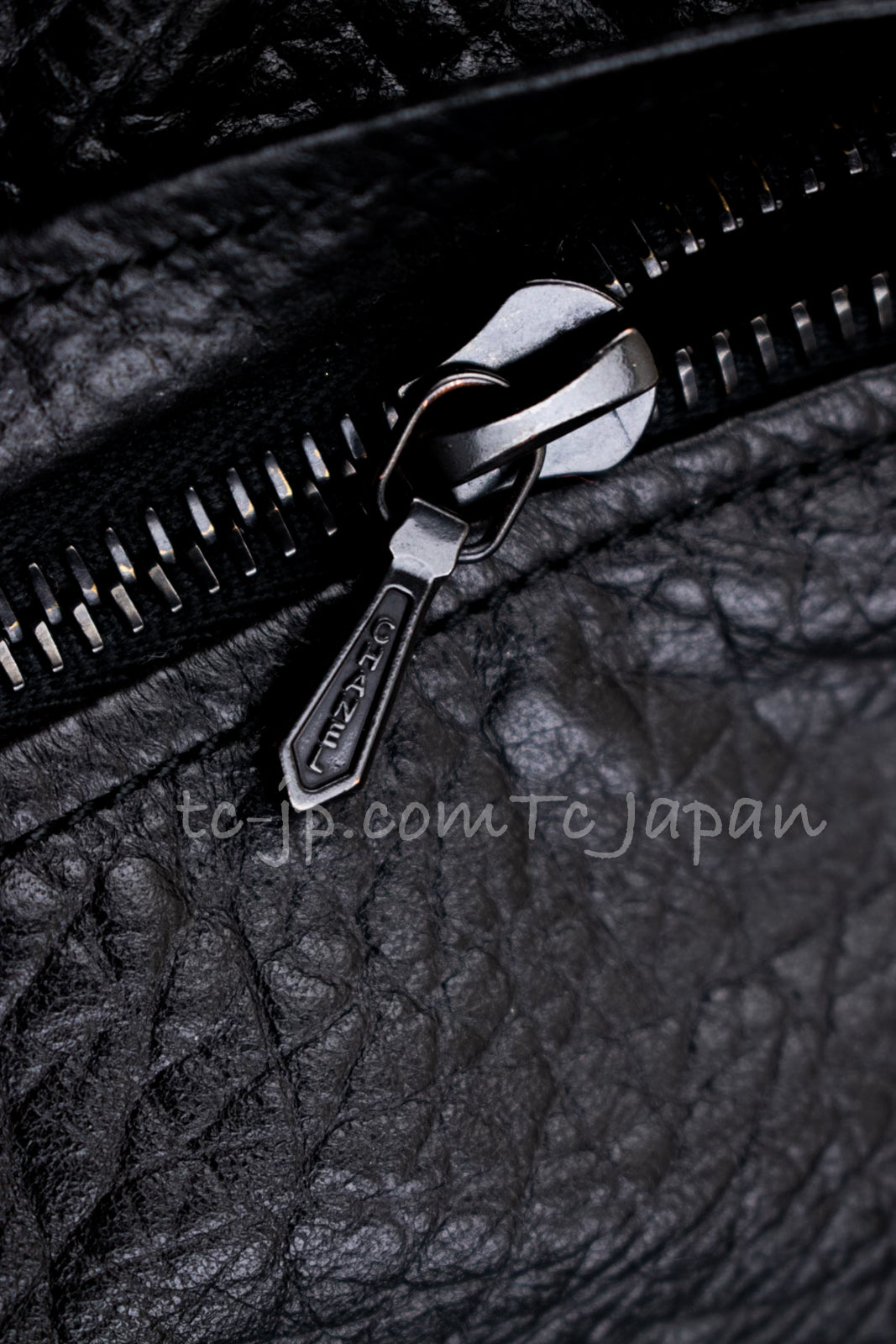 CHANEL 12A Black Motorcycle Lambskin Leather Jacket 38 40 シャネル ブラック モーターサイクル ラムスキン レザー ジャケット 即発