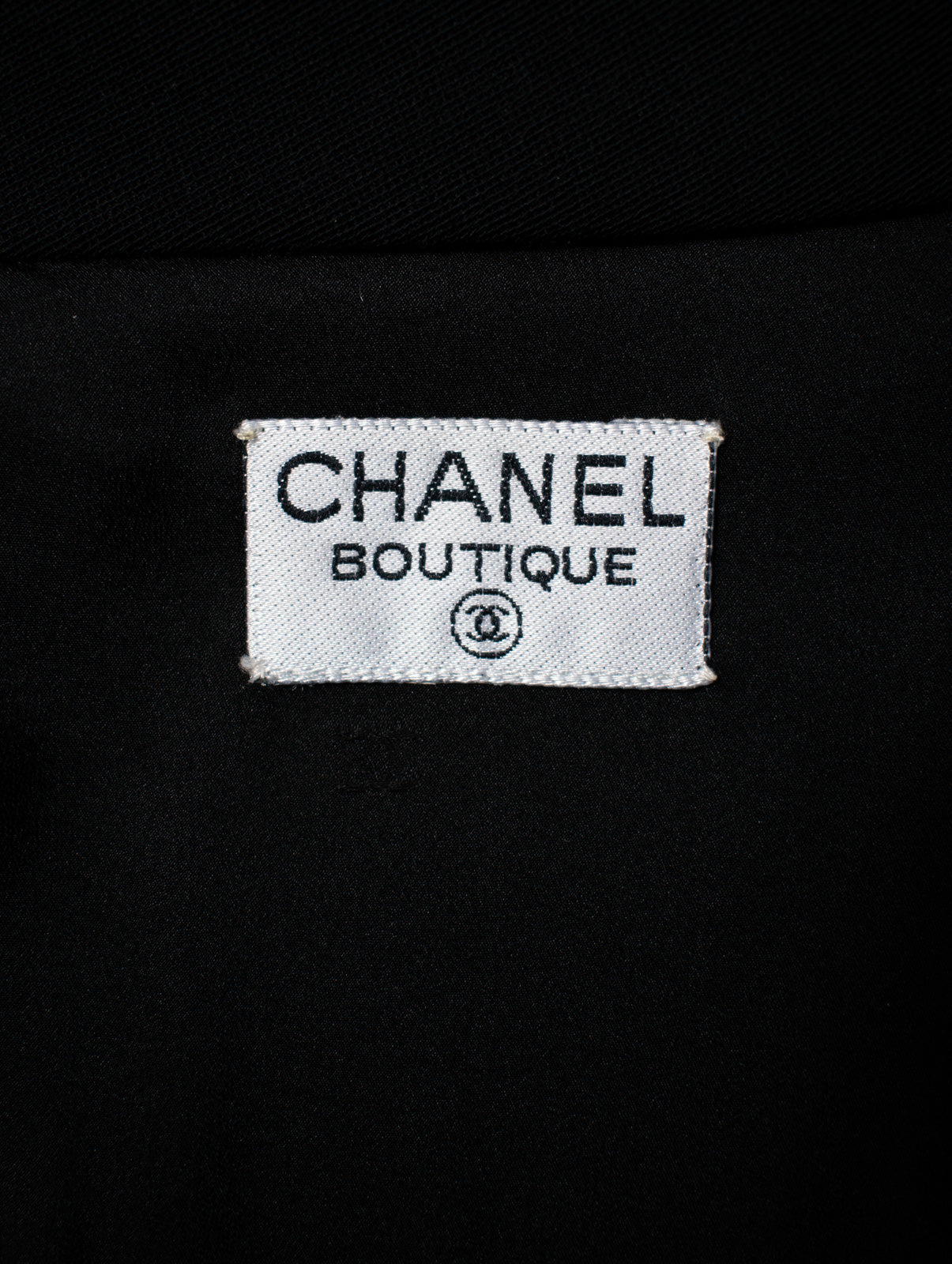 CHANEL 96A Vintage Black Wool Jacket Coat CC Gold Button 34 シャネル ヴィンテージ ブラック ウール ジャケット コート ココボタン 即発