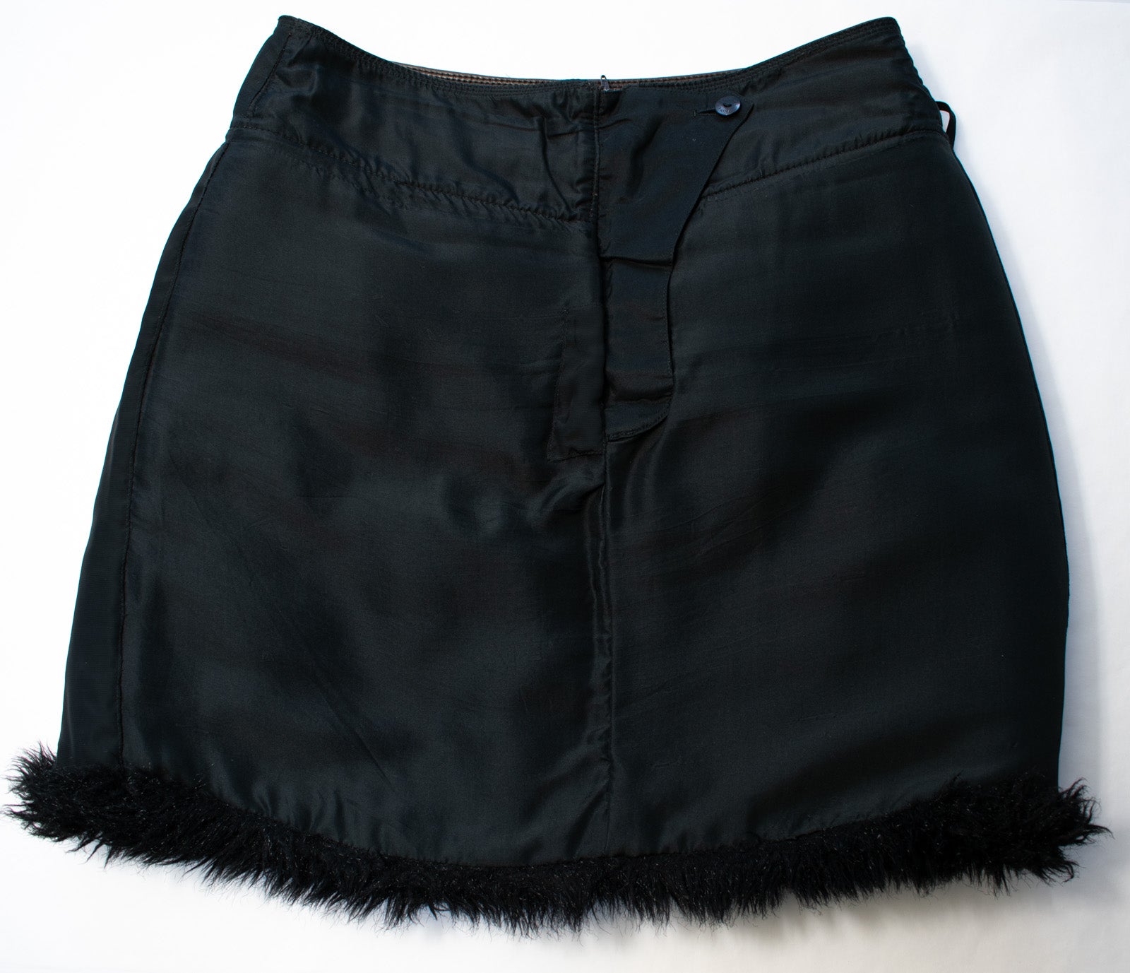 シャネル スカート CHANEL バーガンディー ブラウン ブラック