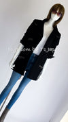 CHANEL 14C Black Stand Collar Wool Jacket Coat 36 シャネル ブラック スタンド襟 ジャケット コート 即発