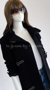 CHANEL 14C Black Stand Collar Wool Jacket Coat 36 シャネル ブラック スタンド襟 ジャケット コート 即発