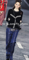CHANEL 04A Ivory Black Wool 100% Tweed Coat 38 シャネル アイボリー ブラック ウール100% ツイード コート 即発