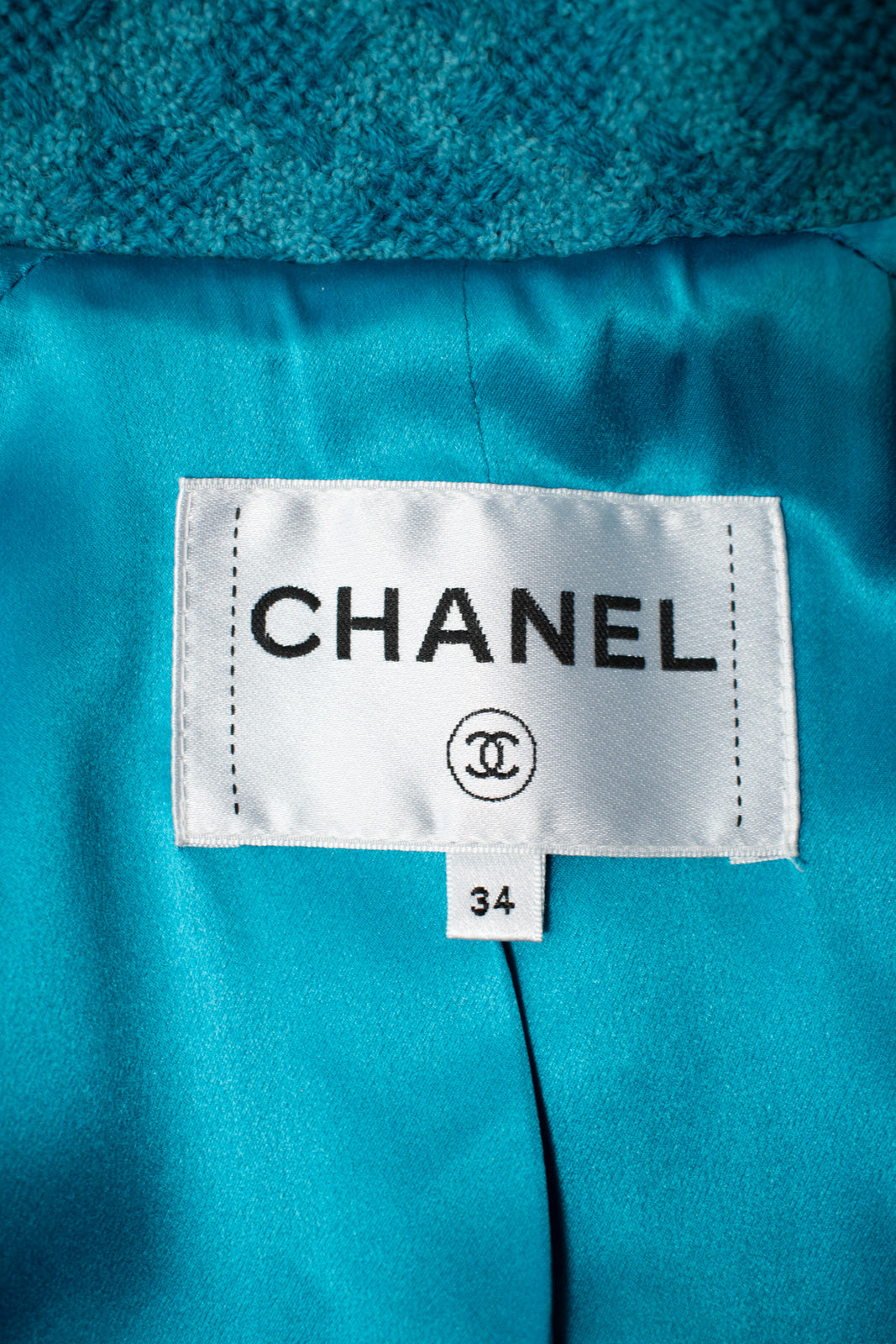 CHANEL 19A Blue Riders Wool Tweed Jacket 36 38 40 シャネル ブルー ライダース ウール ツイード ジャケット 即発