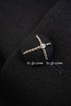 CHANEL 07A Black Wool Belt Coat 42 シャネル ブラック ウール ベルト付 コート 即発