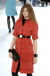 CHANEL 07A Black Wool Belt Coat 42 シャネル ブラック ウール ベルト付 コート 即発