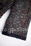 CHANEL 12A Navy Multicolor Tweed Jacket Coat 40 42 シャネル ネイビー マルチカラー ツイード ジャケット コート 即発